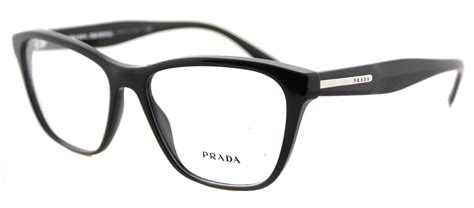 prada eyeglasses pr 04tv 1ab1o1|Prada PR04TV 1AB1O1 52 Prescription Glasses .